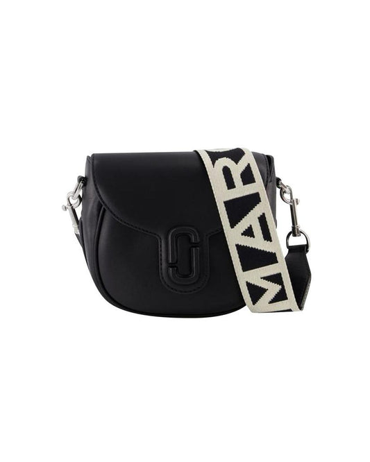 The Small Saddle Bag - - Leather - Black
