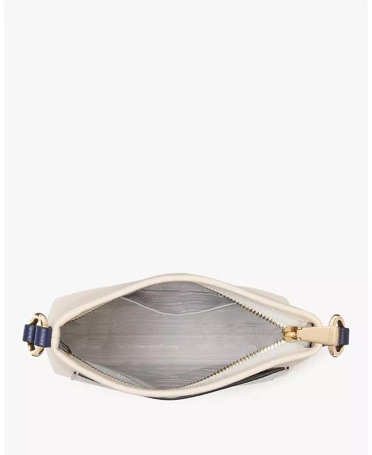 Ava Color Blocked Pebbled Leather Swingpack