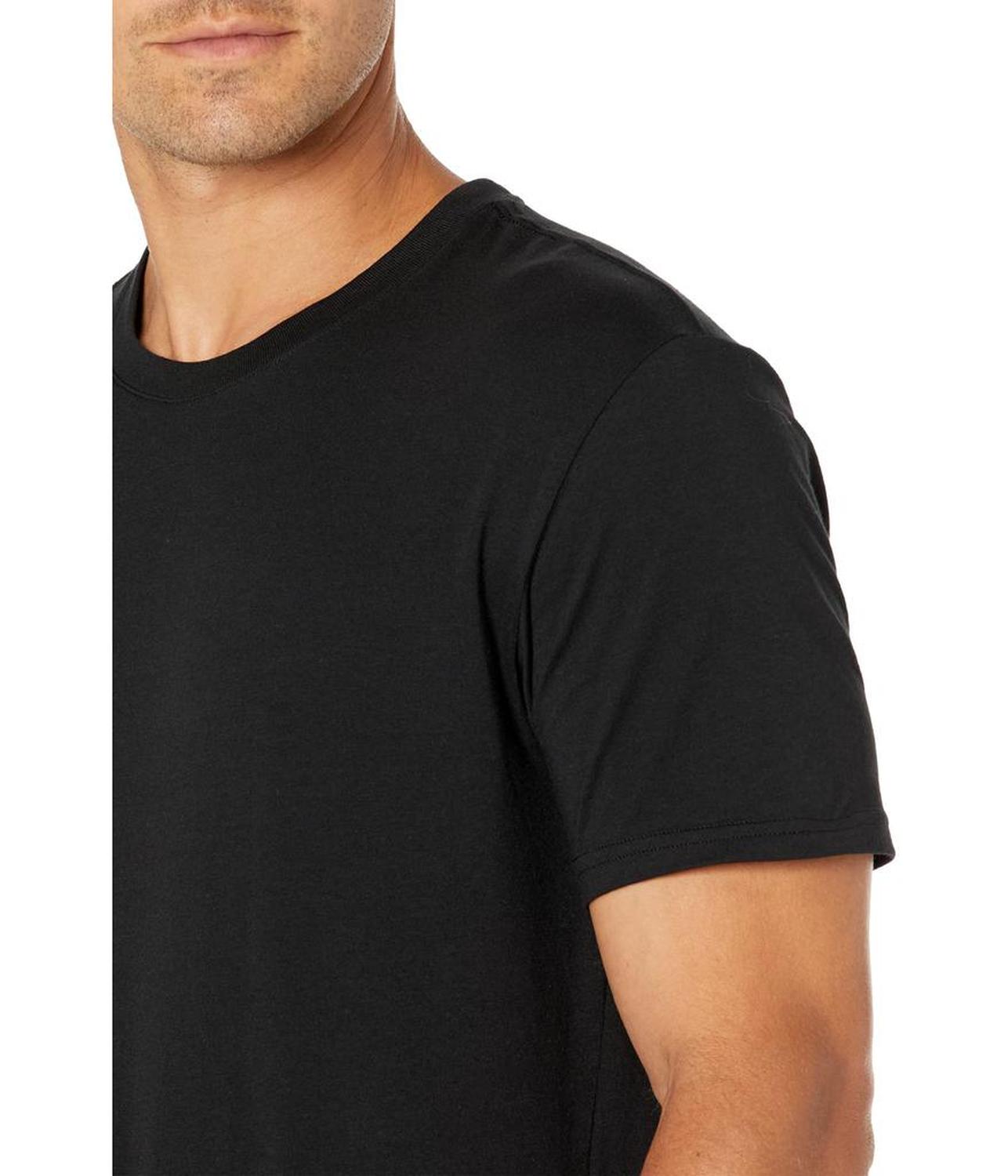 4D-Flex Lux Cotton Blend Short Sleeve Undershirt Crews 3-Pack