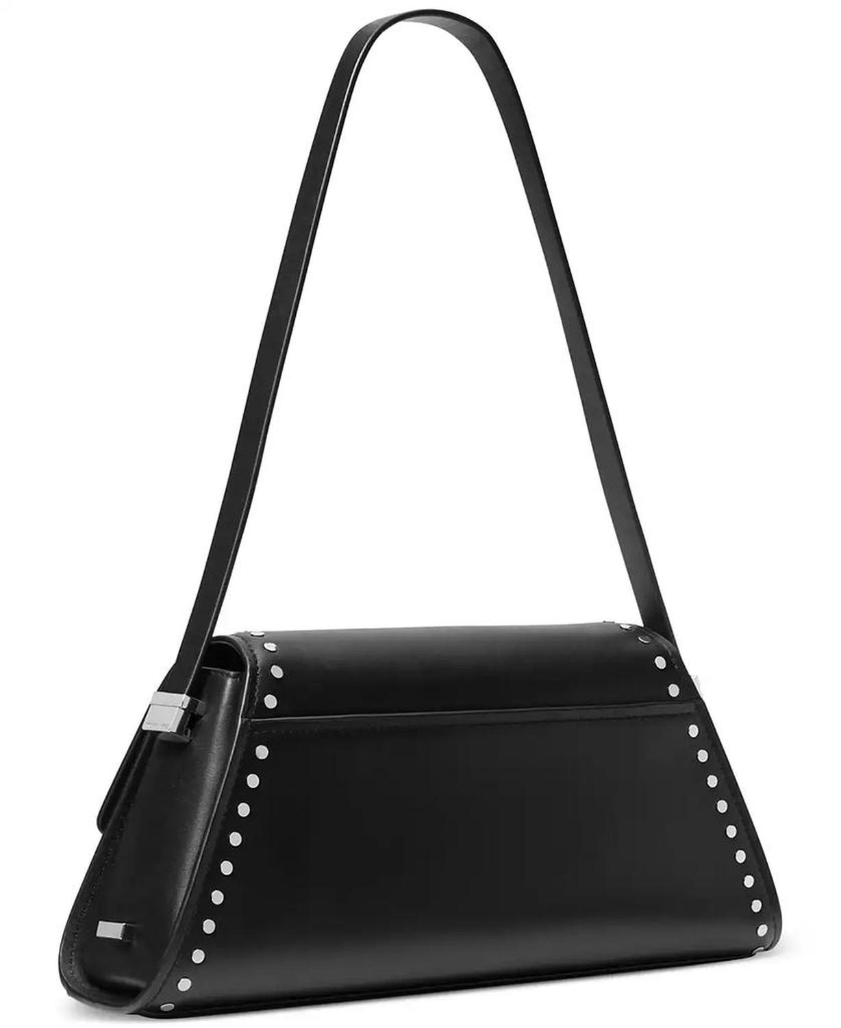 Ludlow Small Leather Convertible Shoulder Bag