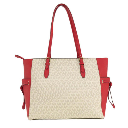 Color Leather Tote Bag (Pre-Owned)