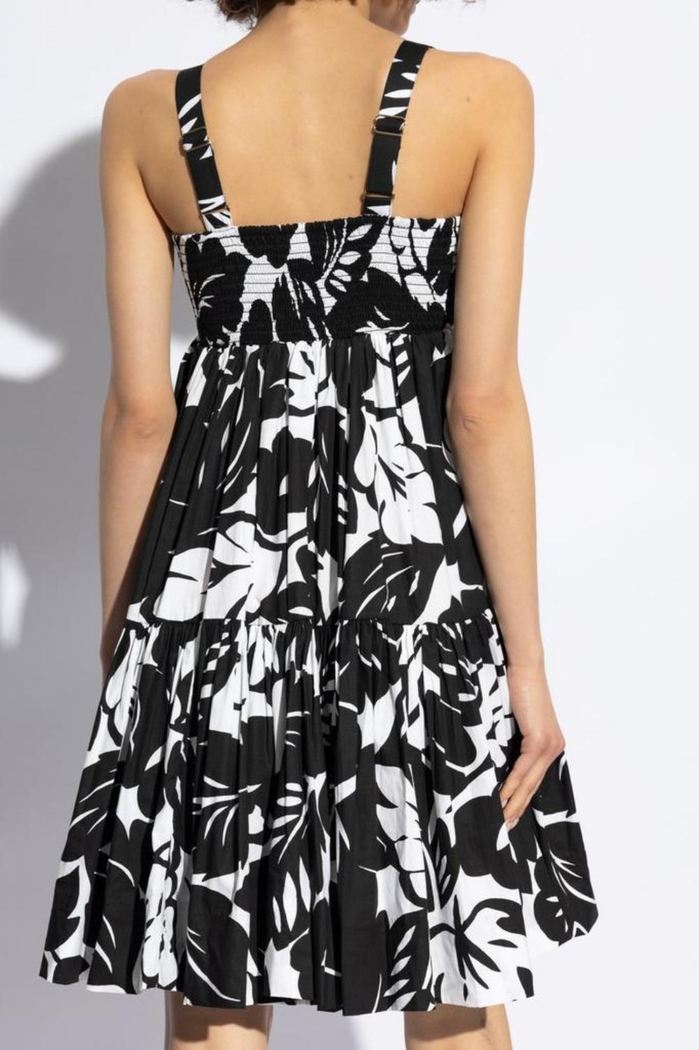 Kate Spade Floral Tiered Midi Dress