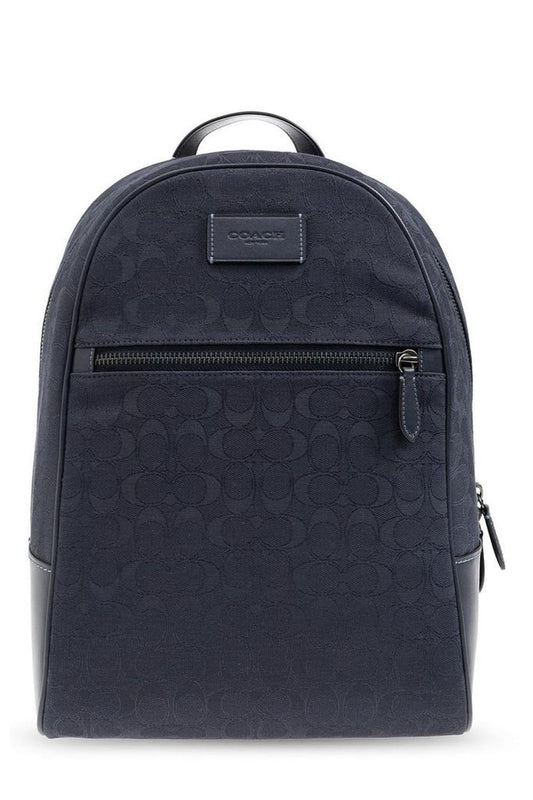 Coach Theo Monogrammed Top Handle Backpack