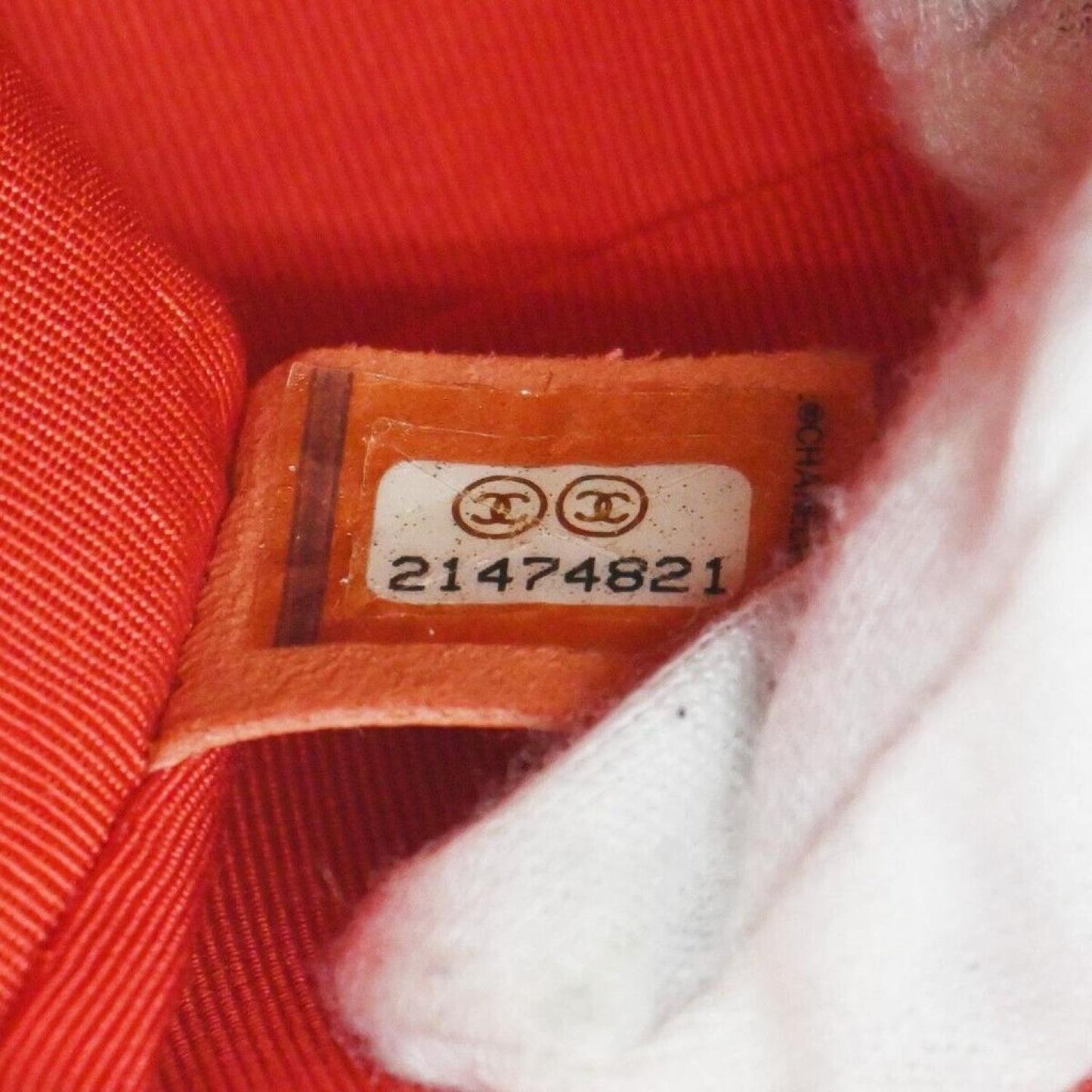Chanel Boy Canvas Shoulder Bag (Pre-Owned)