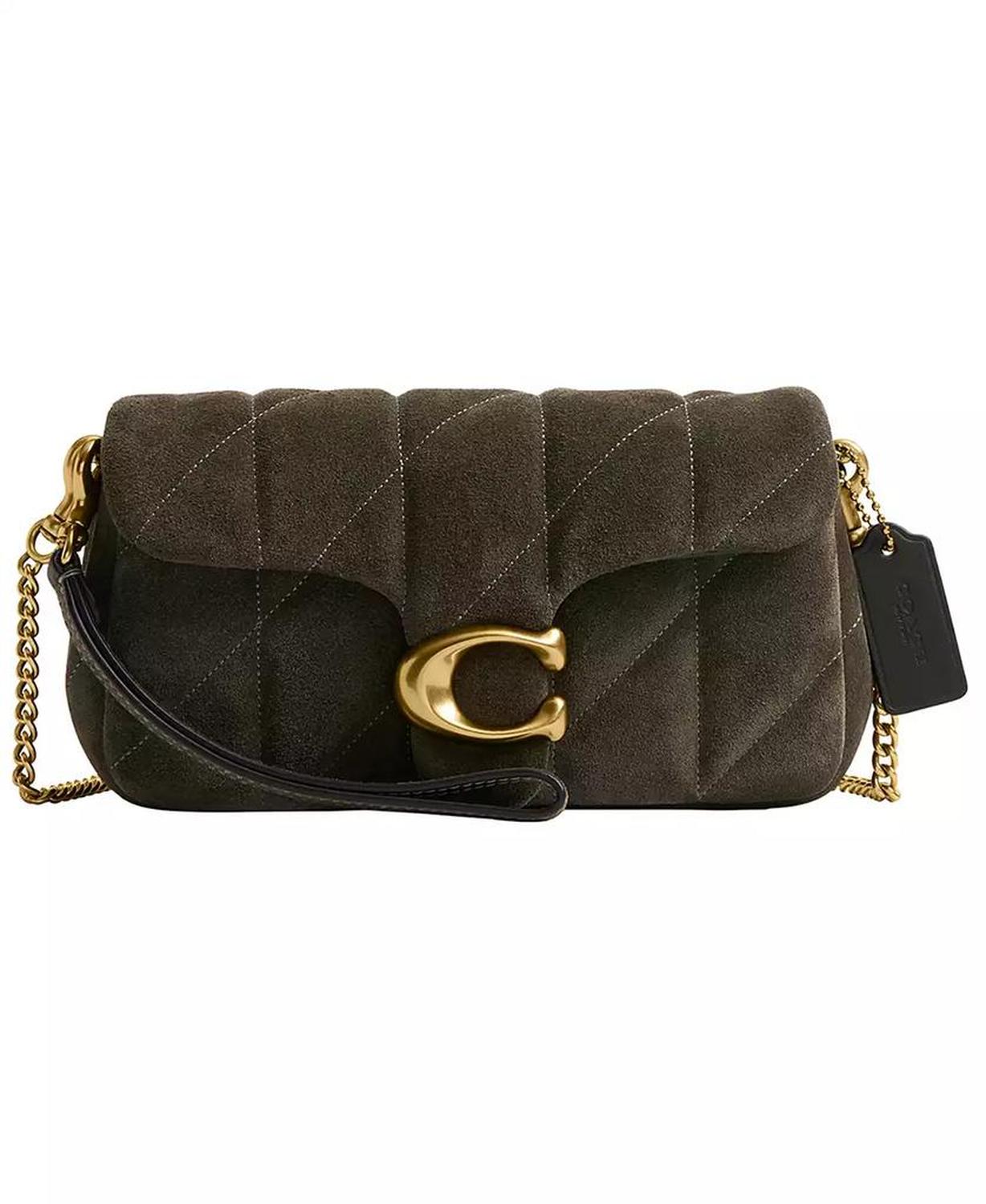 Women's Quilted Tabby Chain Crossbody Bag