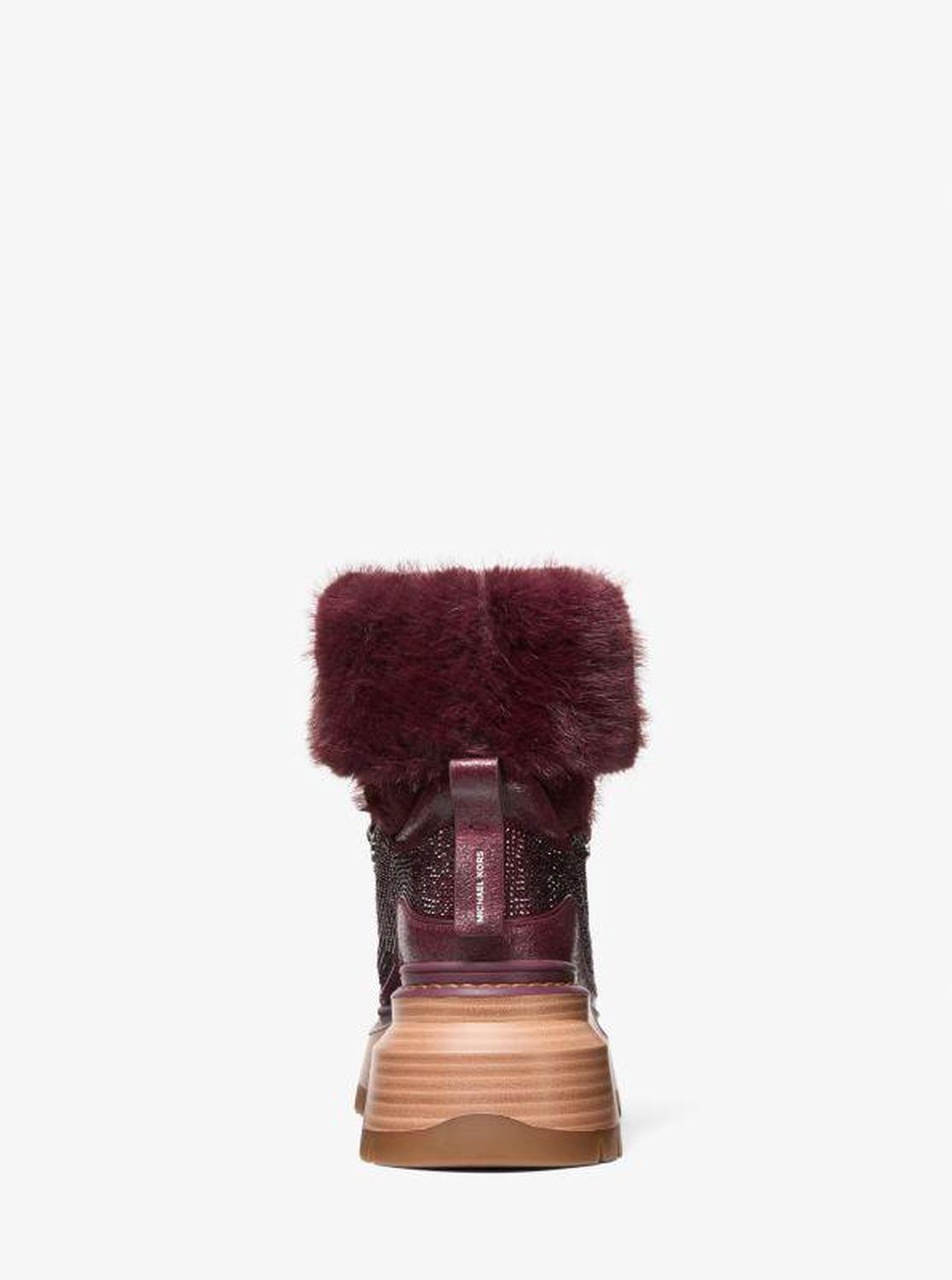 Shiloh Embellished Mixed-Media Boot