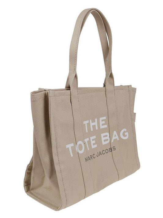 Cotton Canvas Travel Large Tote