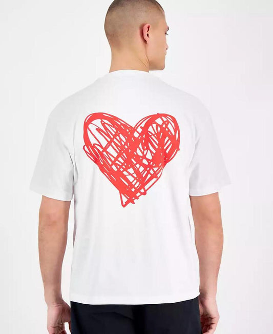 HUGO by Men's Dewdam 10258021 01 Relaxed-Fit Graphic T-Shirt