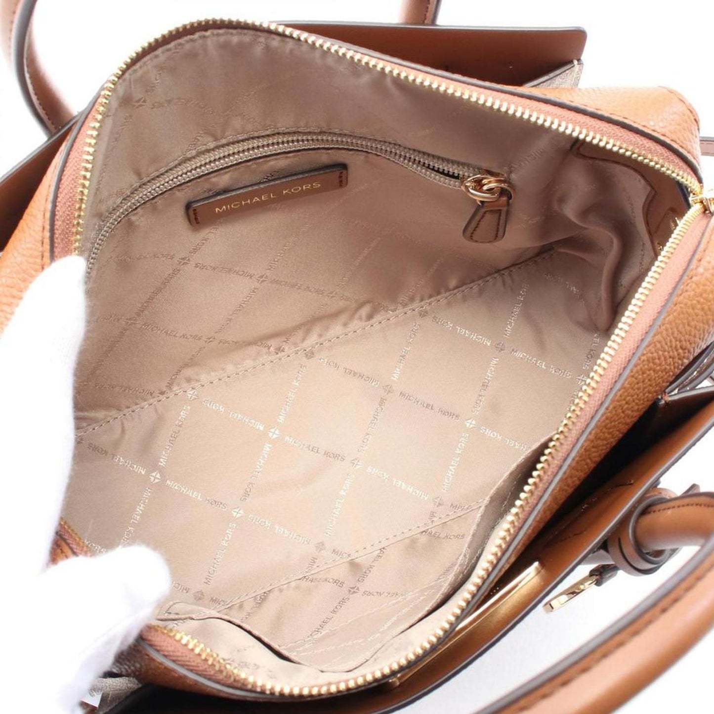 Mercer Top Zip Satchel Handbag