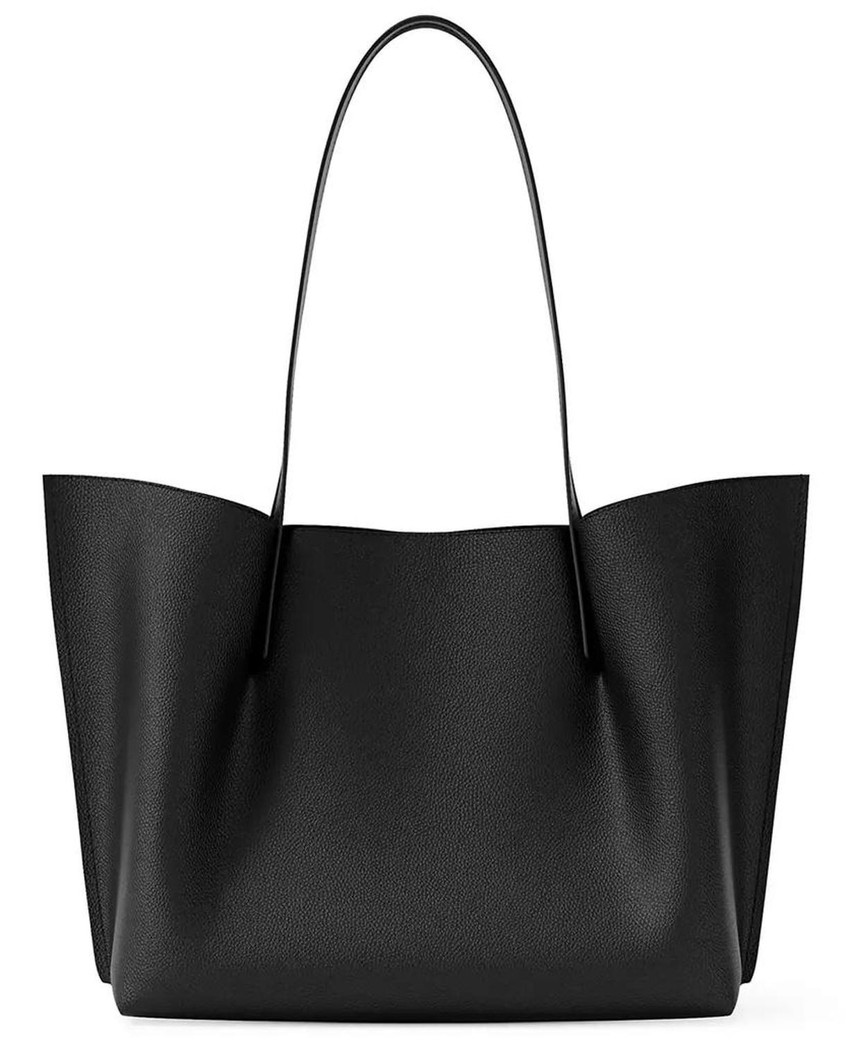 Emilia Extra Large East West Center Zip Tote Bag