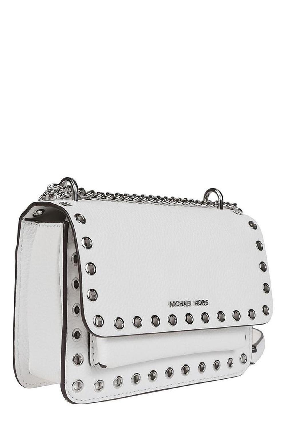 Michael Michael Kors Eyelet-Embellished Chain Linked Shoulder Bag