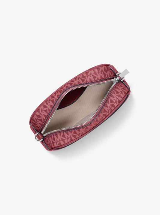 Jet Set Small Signature Logo Camera Crossbody Bag