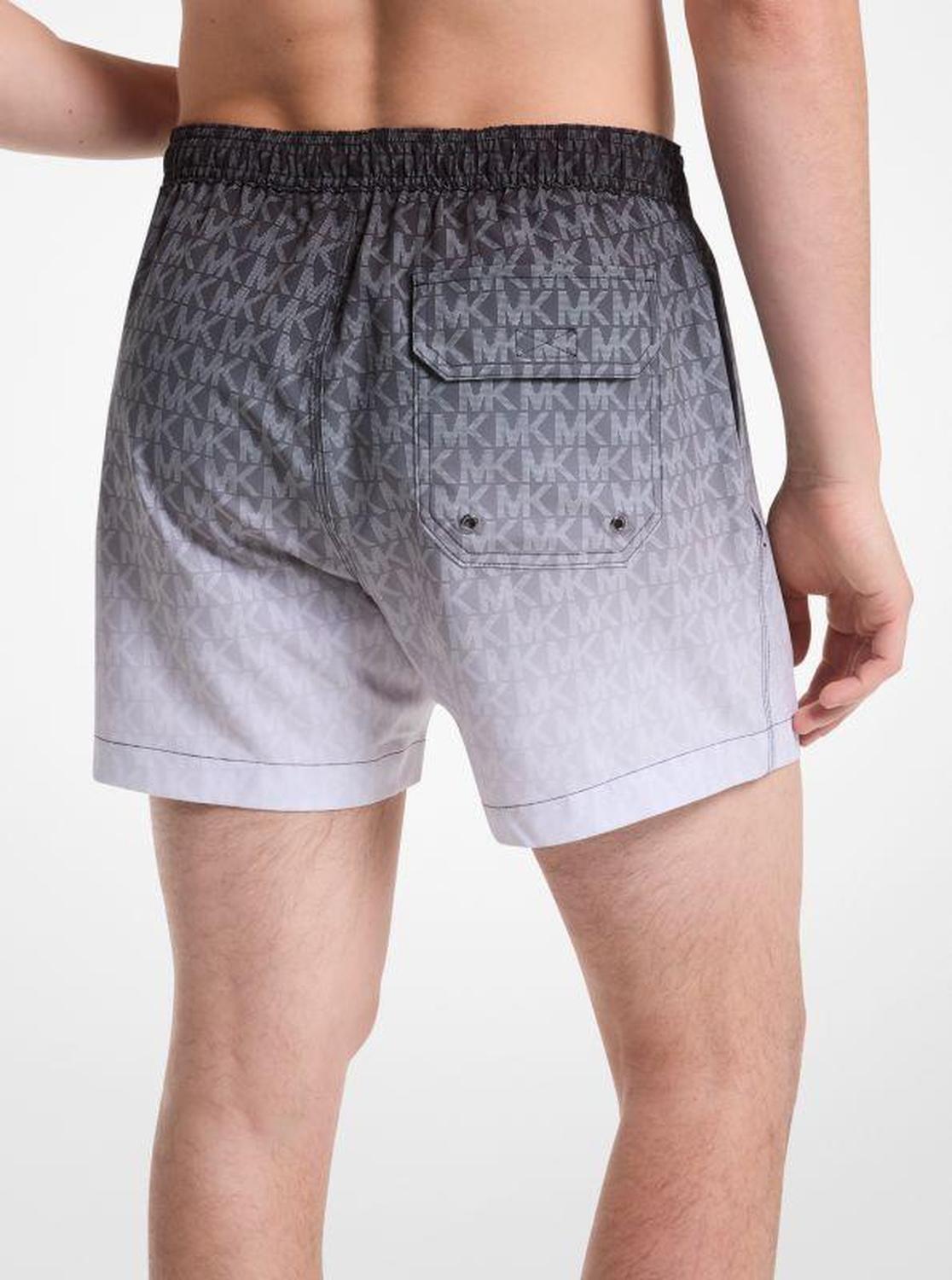 Ombré Signature Logo Swim Trunks