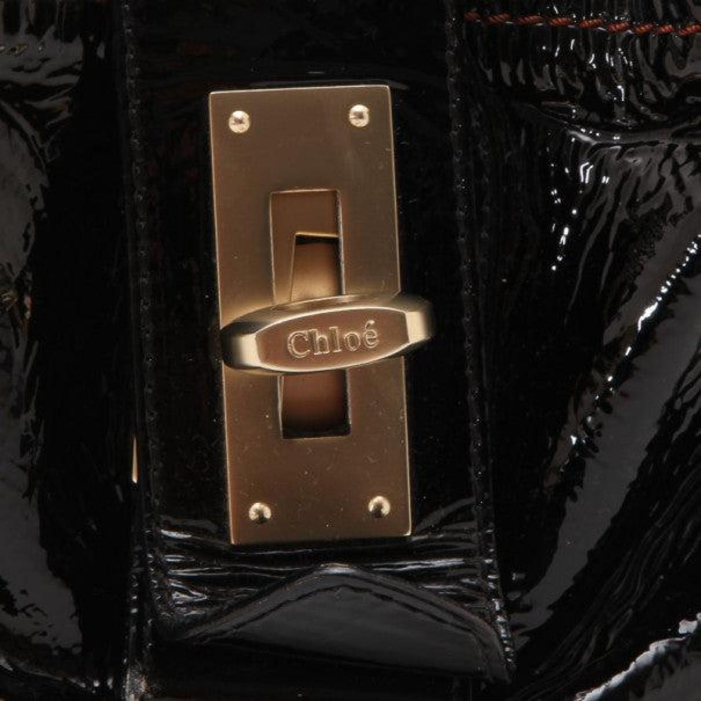 Chloe Patent Leather 'audra' Tote