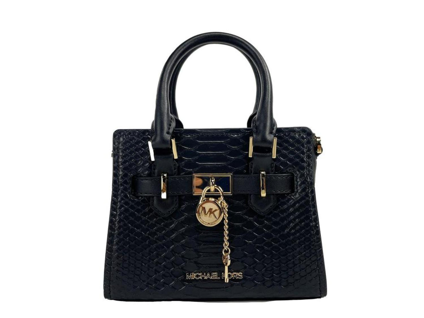 Michael Kors Hamilton XS Snake Satchel Crossbody Bag Women's Purse