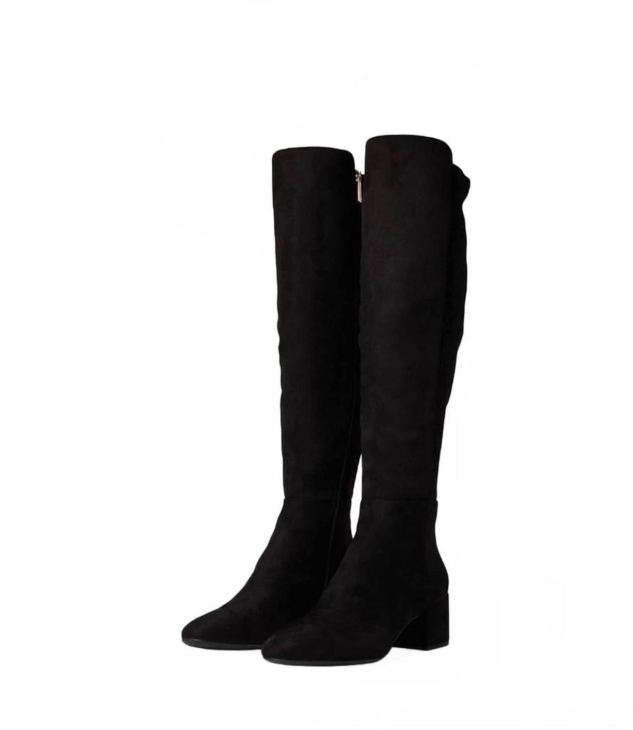Women's Braden Mid Boot In Black Suede