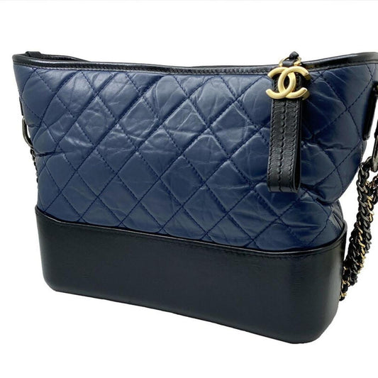 Chanel Gabrielle Leather Shoulder Bag (Pre-Owned)