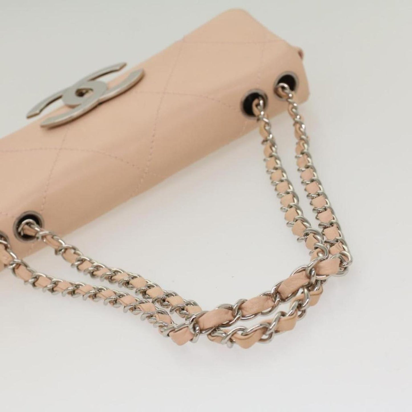 Chanel Cc Leather Shoulder Bag (Pre-Owned)