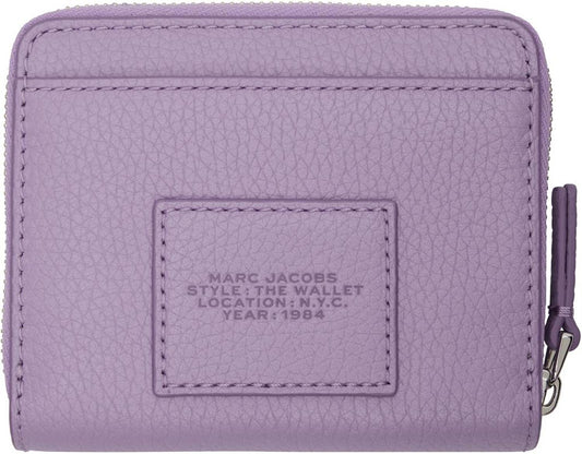 Purple 'The Leather Mini Compact' Wallet