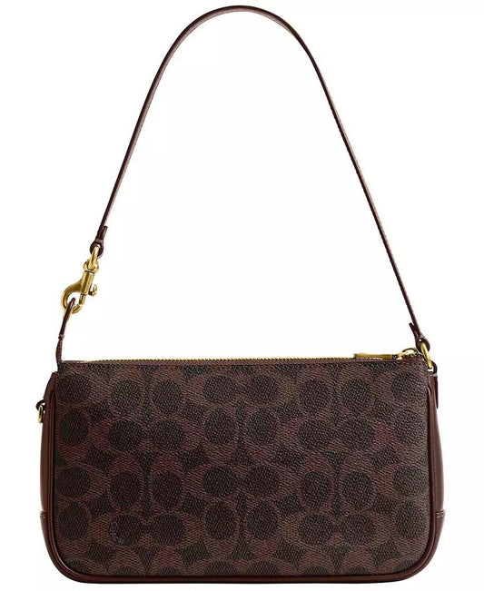 Women's Signature Plaza Small Shoulder Bag