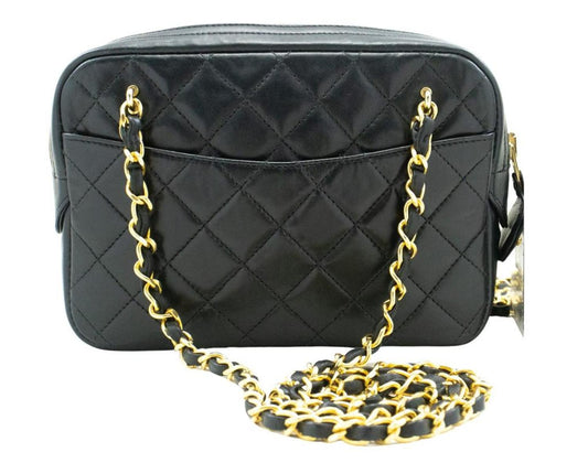 Chanel Camera Leather Shoulder Bag (Pre-Owned)