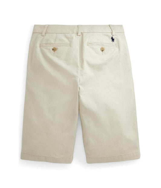 20/1 Stretch Twill Flat Front Shorts (Big Kids)
