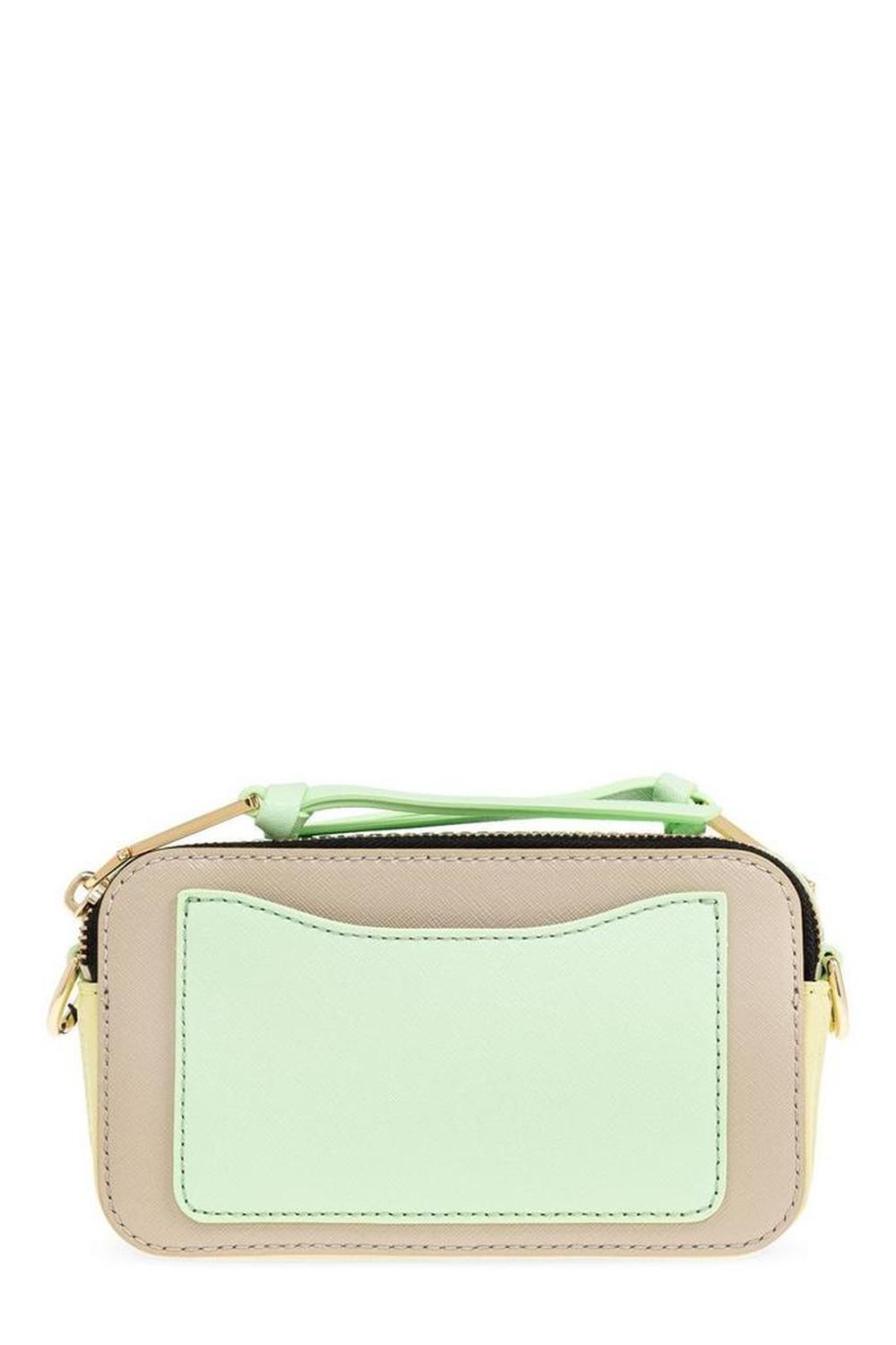 Marc Jacobs The Snapshot Logo Plaque Crossbody Bag
