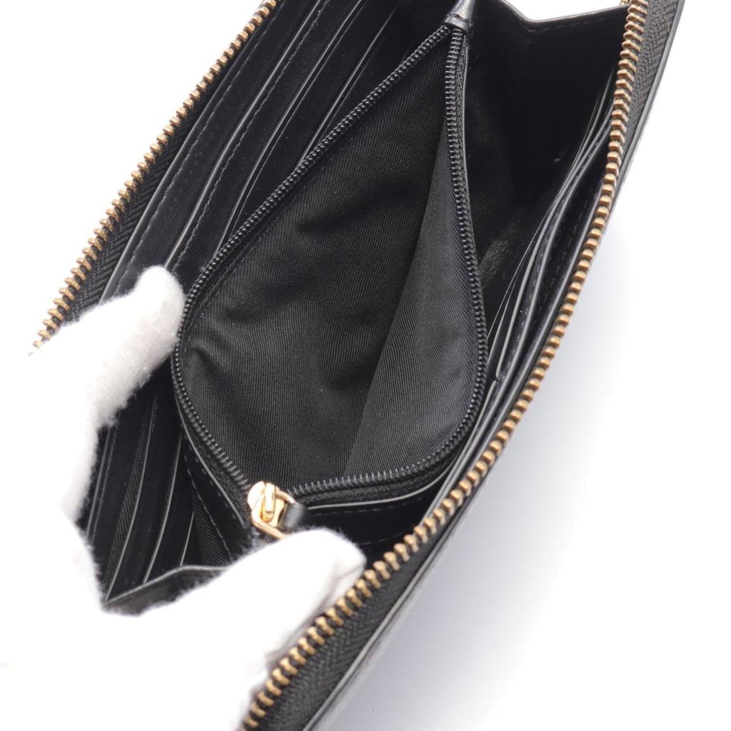 Standard Continental Wallet Round Zipper Long Wallet Leather