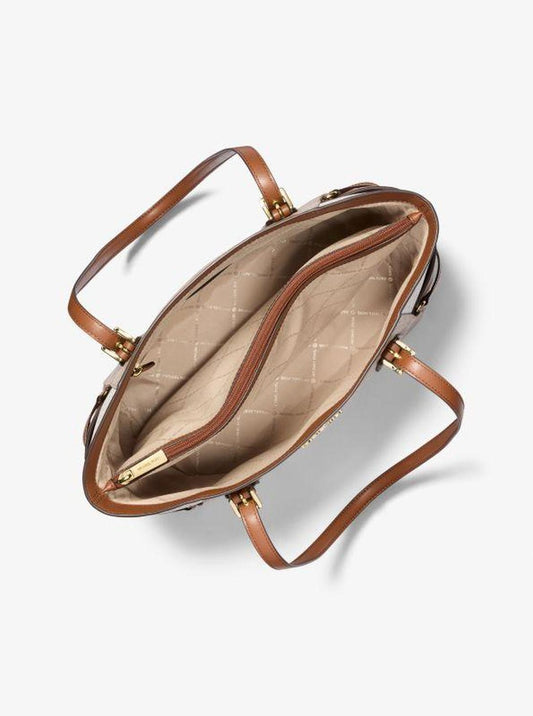 Voyager Large Color-Block Signature Logo Tote Bag