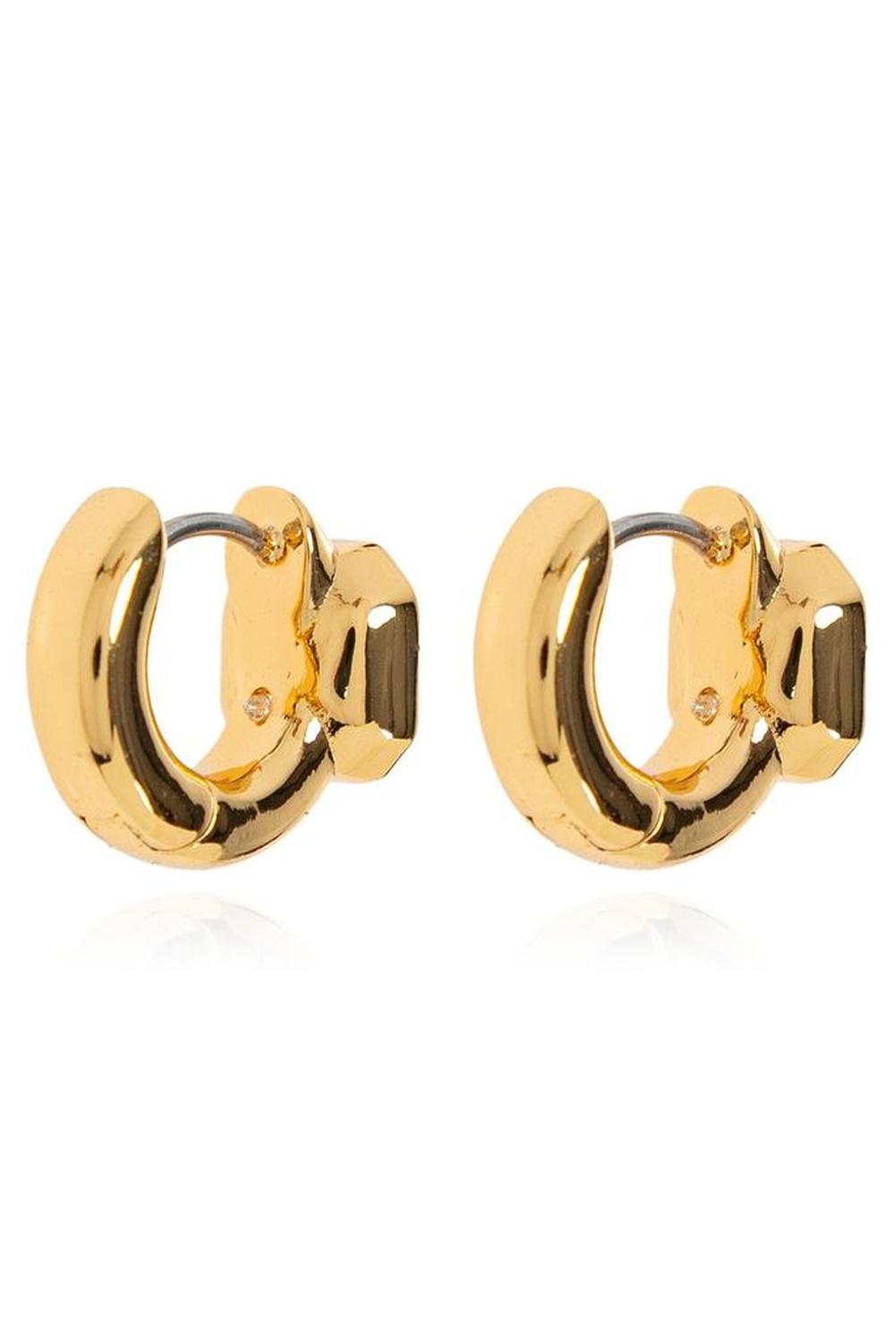 Kate Spade Keep Sparkling Asscher Huggies Earrings