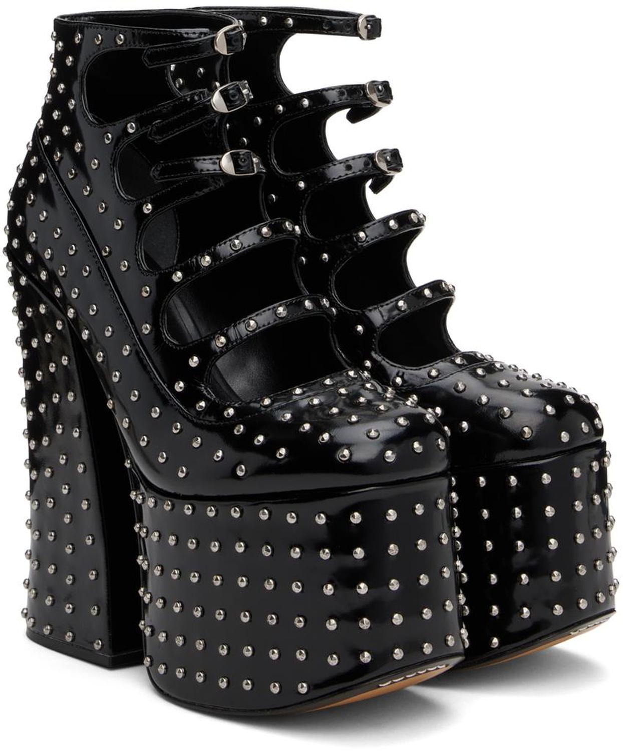 Black 'The Kiki' Heels