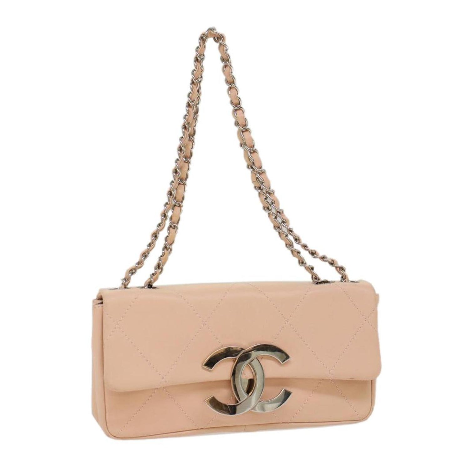 Chanel Cc Leather Shoulder Bag (Pre-Owned)