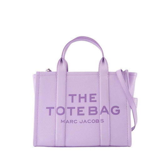 The Medium Tote - Leather - Purple