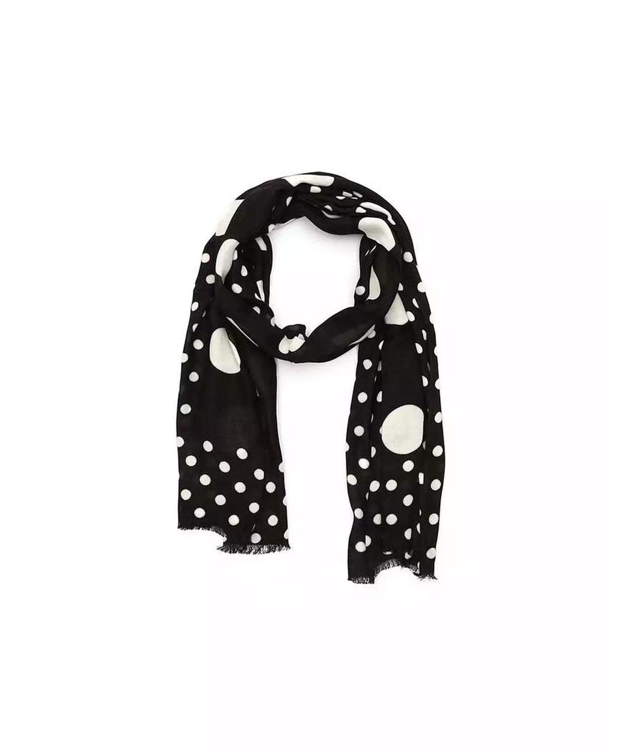 Women's Breezy Dot Viscose Oblong Scarf