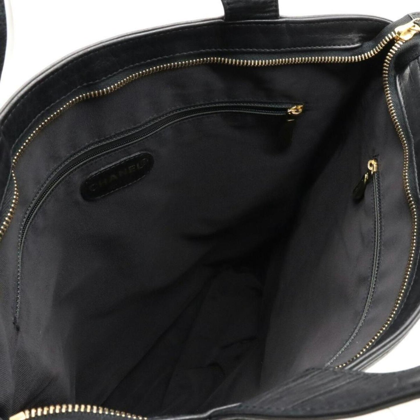 Chanel Coco Mark Leather Tote Bag (Pre-Owned)