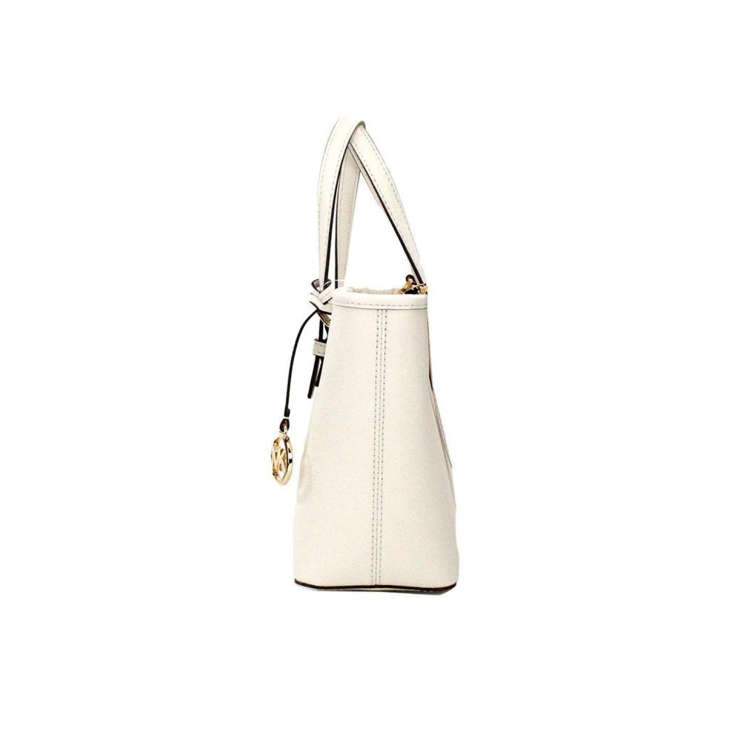 Michael Kors Jet Set Leather XS Carryall Top Zip Tote Bag Women's Purse