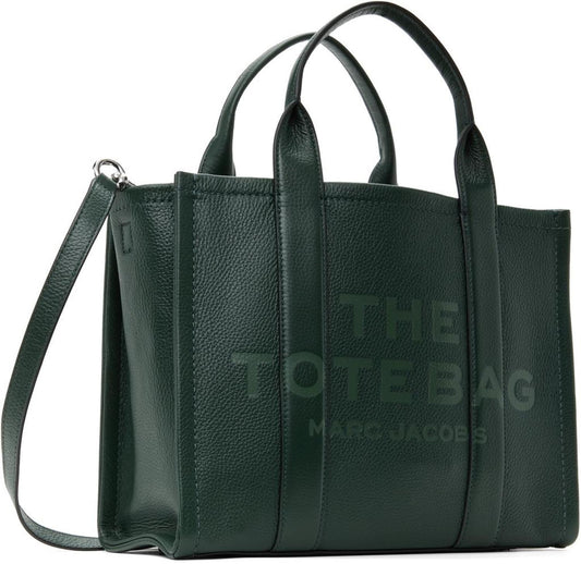 Green 'The Leather Medium' Tote