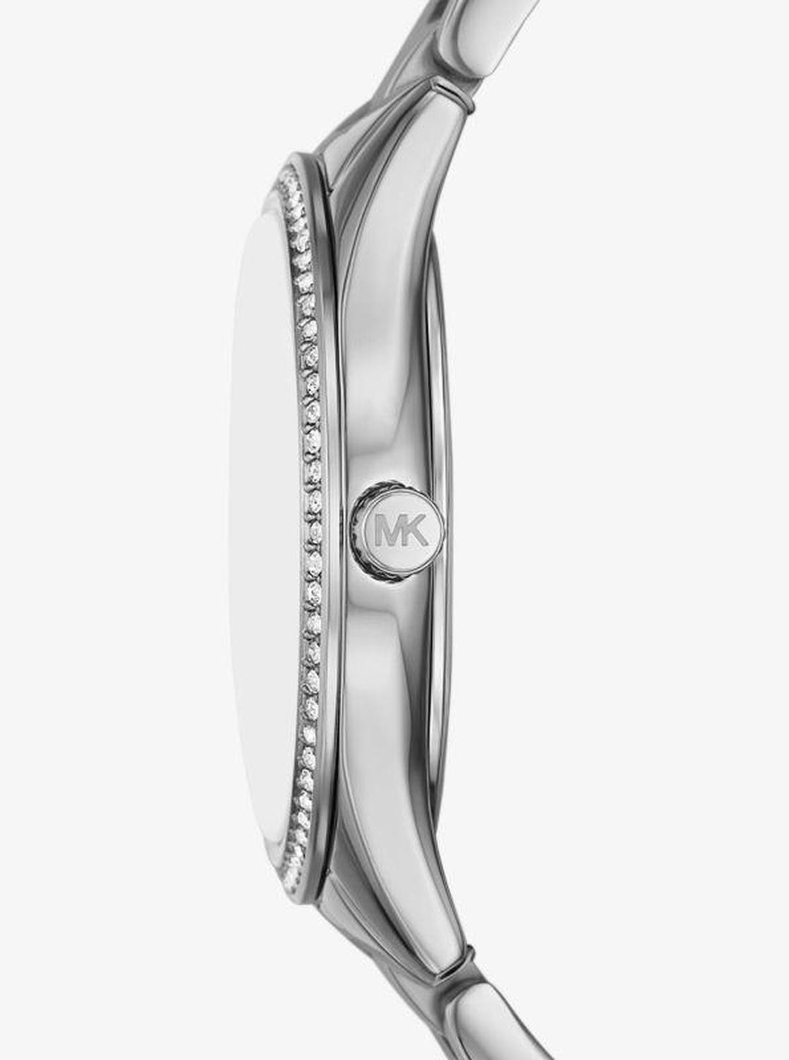 Mini Lauryn Silver-Tone Watch and Jewelry Gift Set