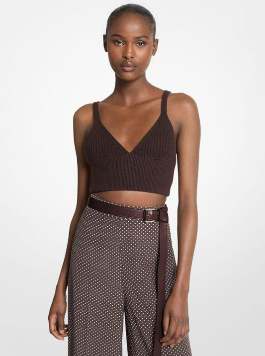 Stretch Cashmere Bralette