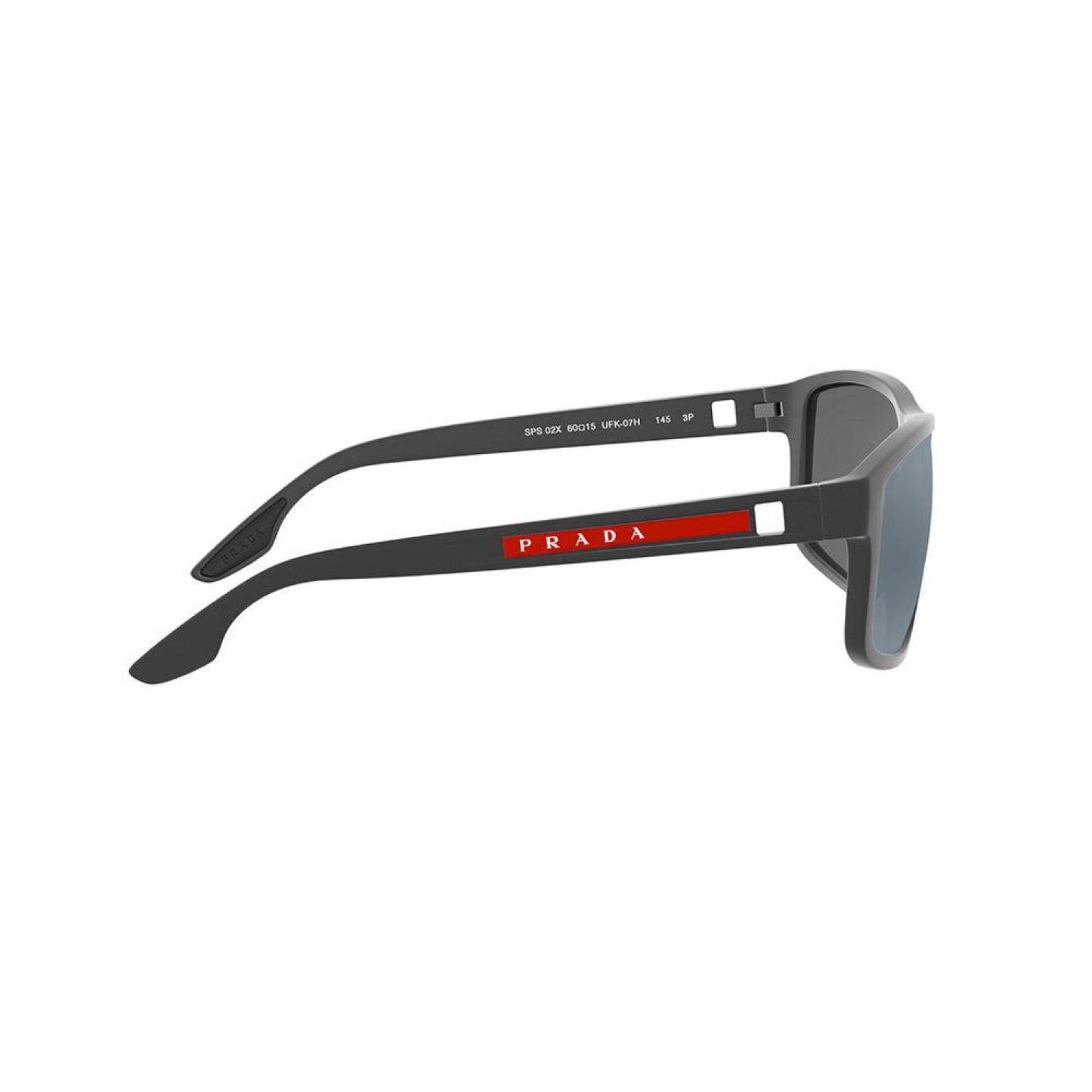Prada Linea Rossa PS 02XS UFK07H 60mm Mens Rectangular Sunglasses
