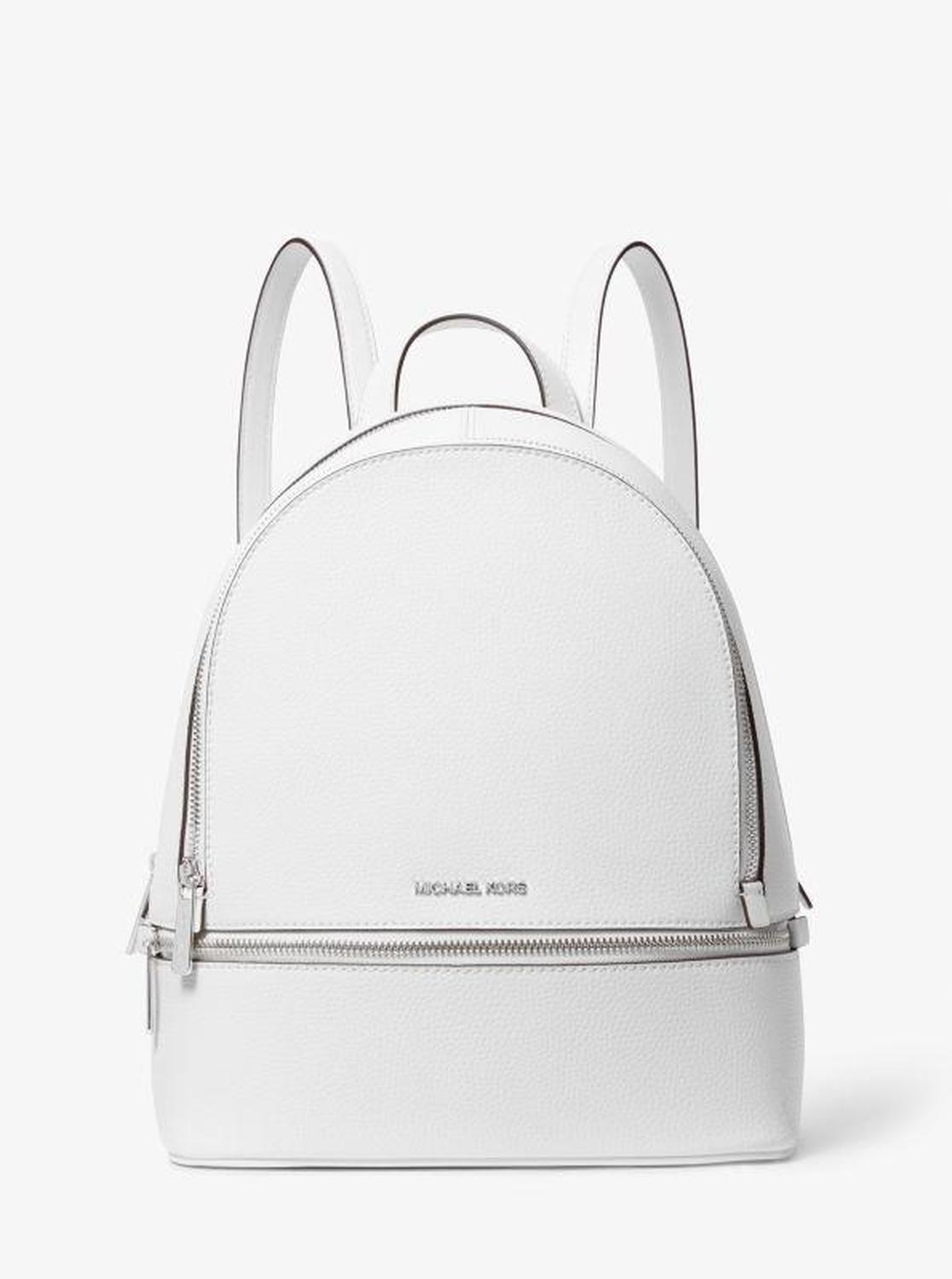 Rhea Medium Pebbled Leather Backpack