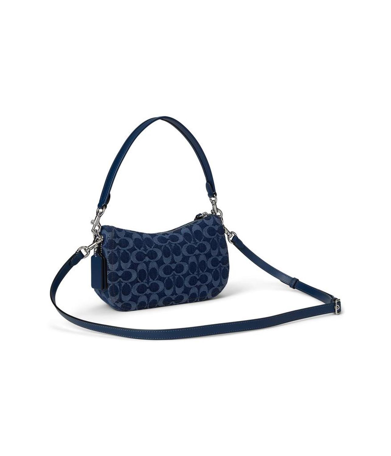 Swinger Bag In Signature Denim