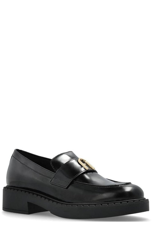 Furla New Legacy Logo Plaque Loafers