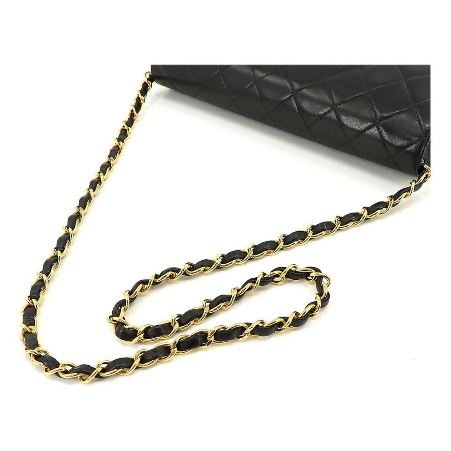 Chanel Flap Bag Leather Shoulder Bag (Pre-Owned)
