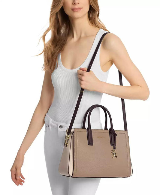 Laila Small Leather Satchel