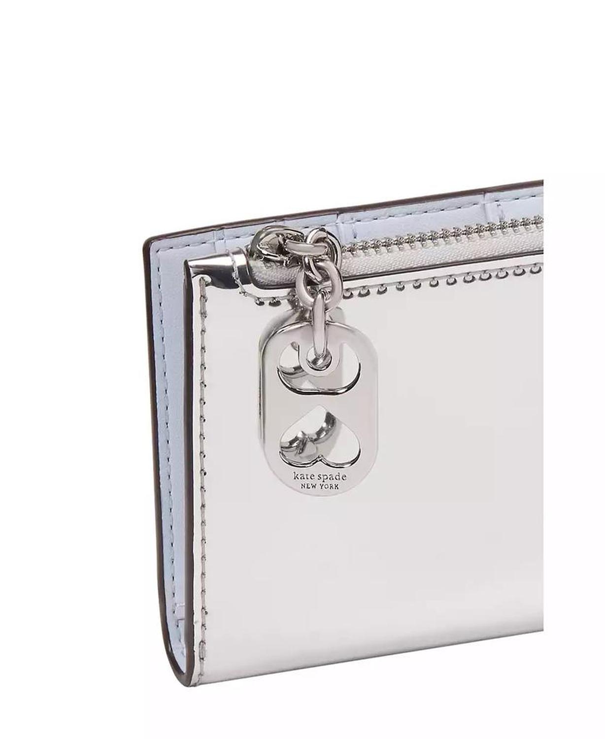 Devin Patent Small Bifold Wallet
