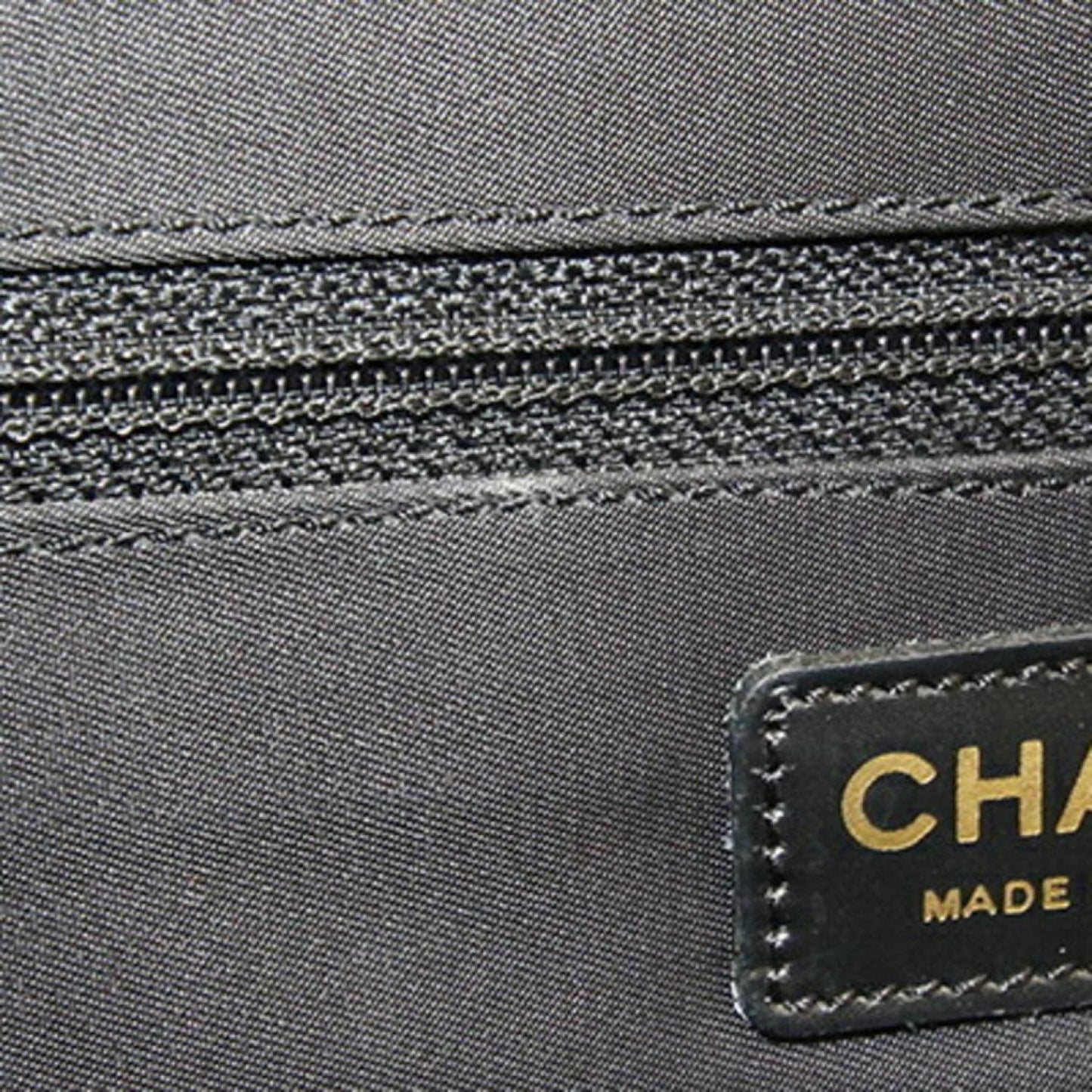 Chanel Travel Line Canvas Tote Bag (Pre-Owned)