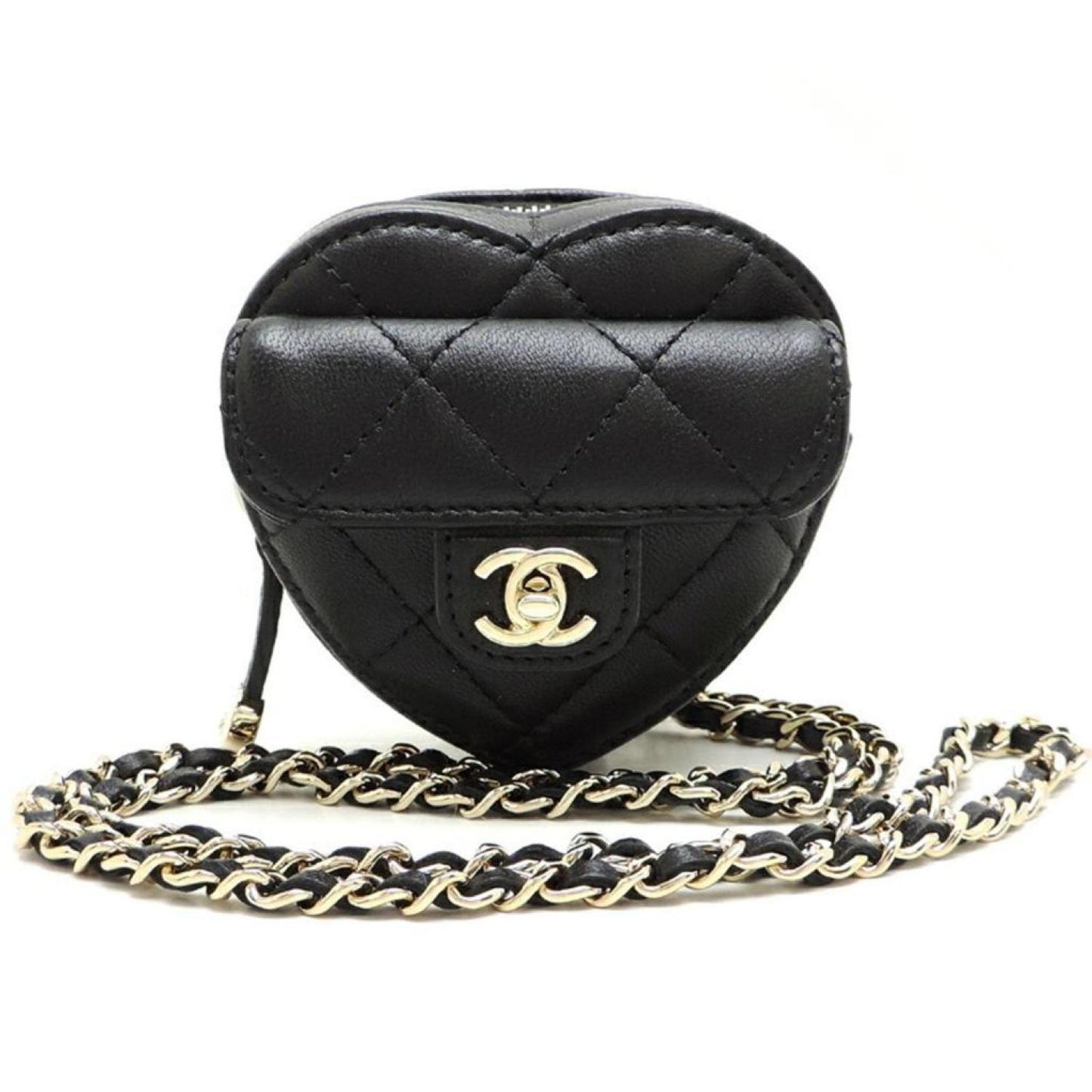 Chanel Leather Clutch Bag (Pre-Owned)