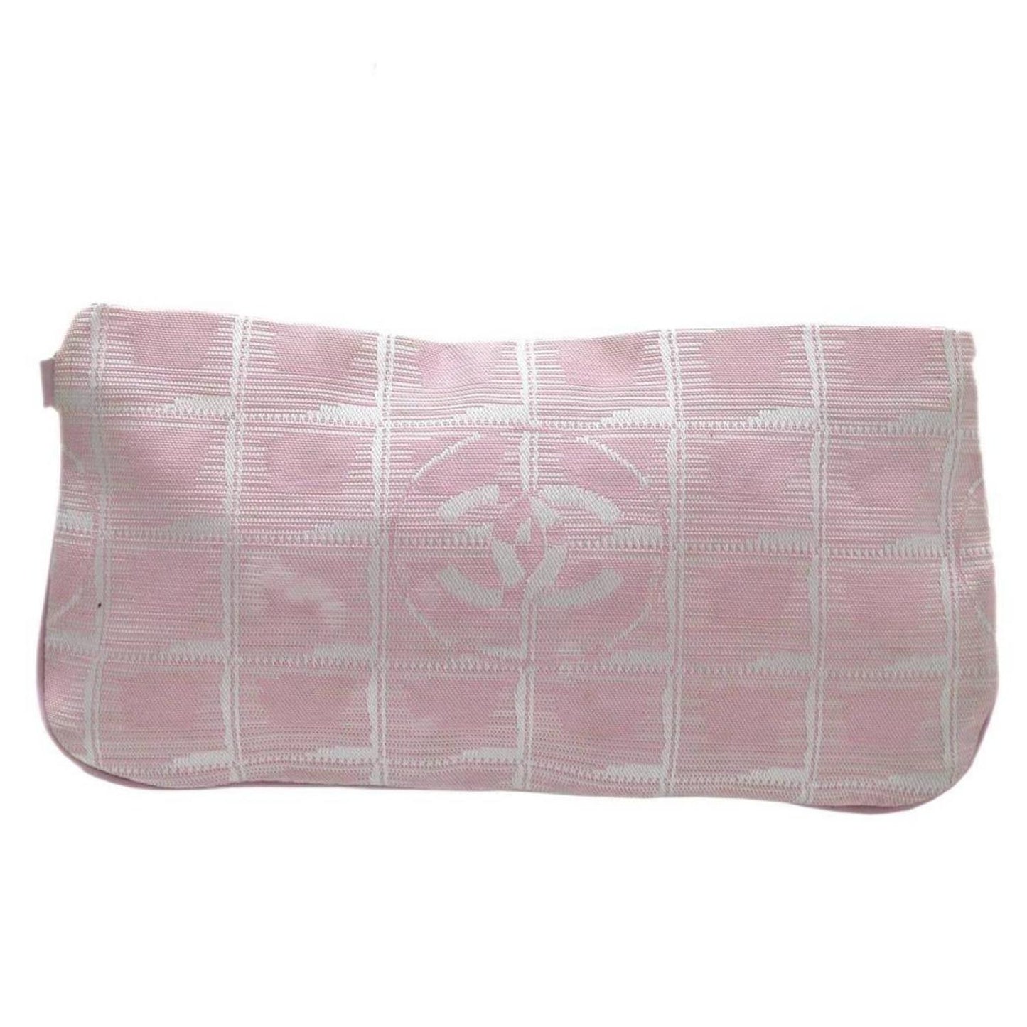 Chanel Travel Line Synthetic Clutch Bag (Pre-Owned)