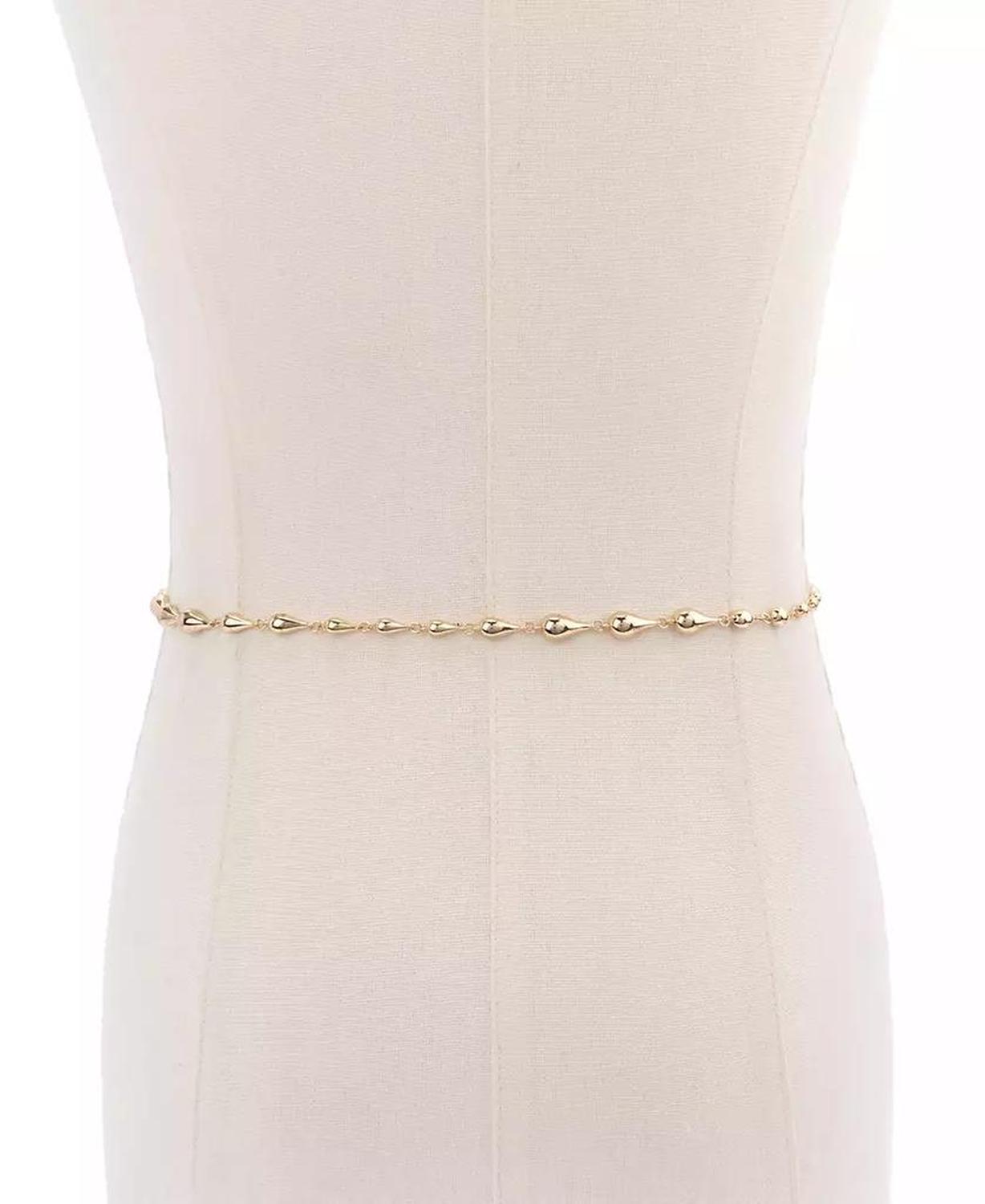 Women's Molten Metal Chain Belt